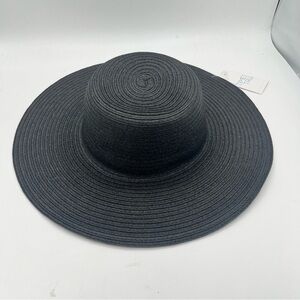 Time and Tru Black Floppy Sun Hat